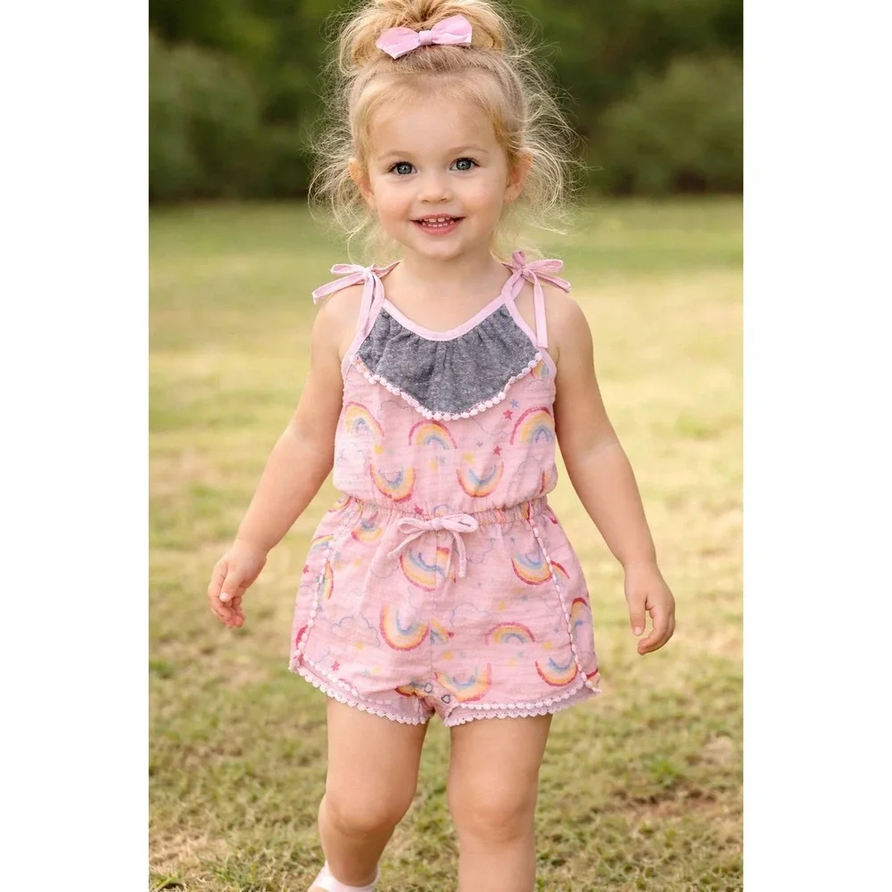 Boutique 18m Baby Girls Clothing Lot NWT 9pc Outfits Dresses Baby Sara Unicorns